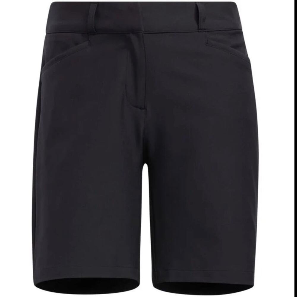 Adidas RARE Solid 7 Inch Black Golf Shorts Women’s Size 6 NWT